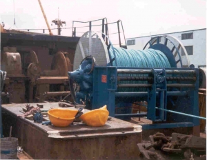 Installing Rope Reels on MV "Fury V"