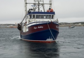 "Cabo Ashley" patrón Dwight Spence, Puerto Aux Choix, Newfoundland